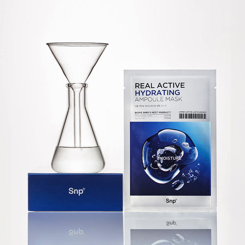 SNP Real Active Hydrating Ampoule Mask Pack 10 sheets