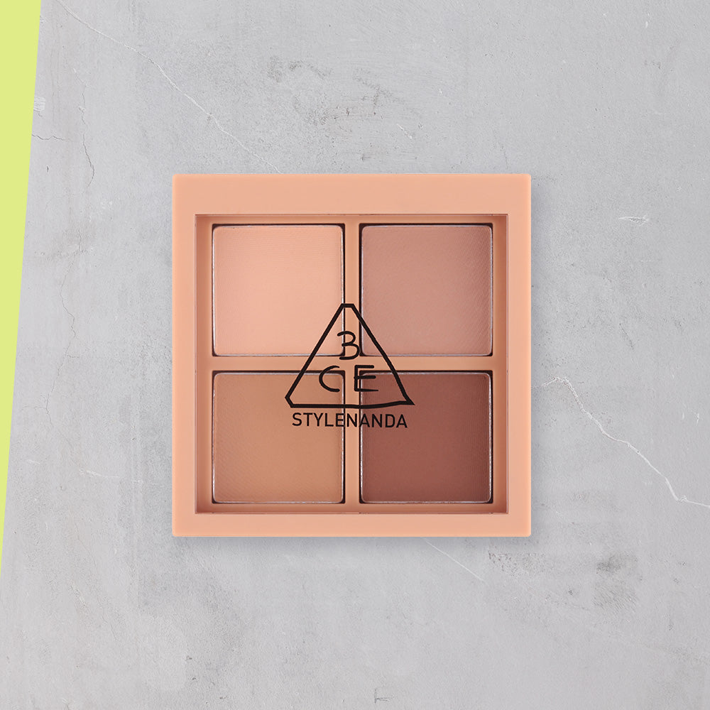 3CE Mini Multi Eye Color Palette - ALMOND FUDGE
