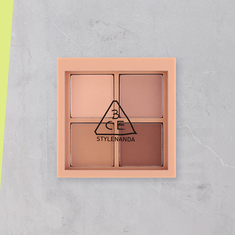 3CE Mini Multi Eye Color Palette - ALMOND FUDGE