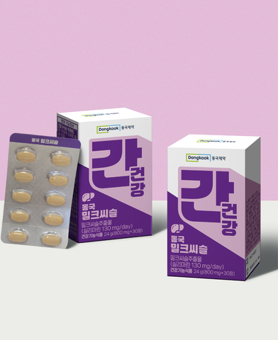DongKook Pharmaceutical Milk Thistle for Liver Support 30 Capsules x 6 (5+1)