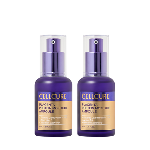Cellcure Placenta Protein Moisture Ampoule 50ml (2 Bottles)