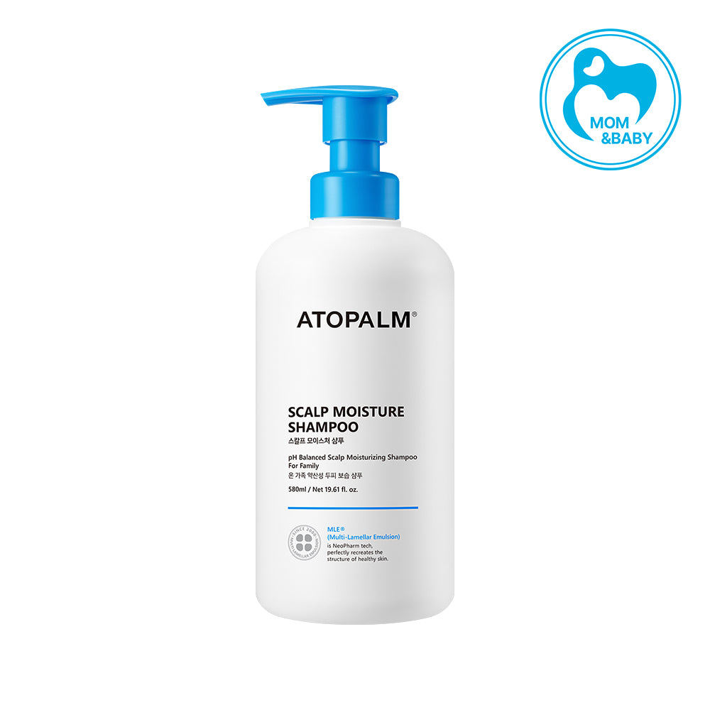 Atopalm Mom & Baby Scalp Moisture Shampoo 580ml