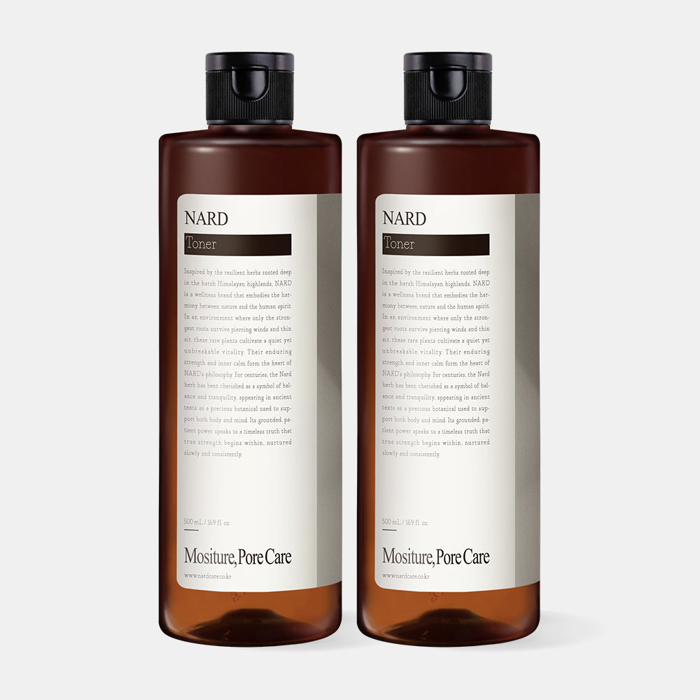 Nard Deep Moisture Pore Toner 500ml (2 Pack)