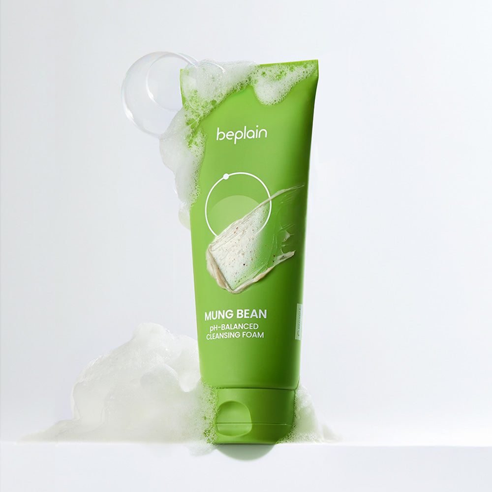 Beplain Mung Bean Low-pH Cleansing Foam 160ml