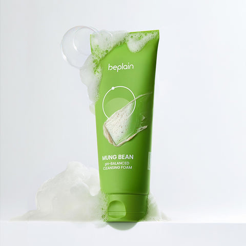 Beplain Mung Bean Low-pH Cleansing Foam 160ml