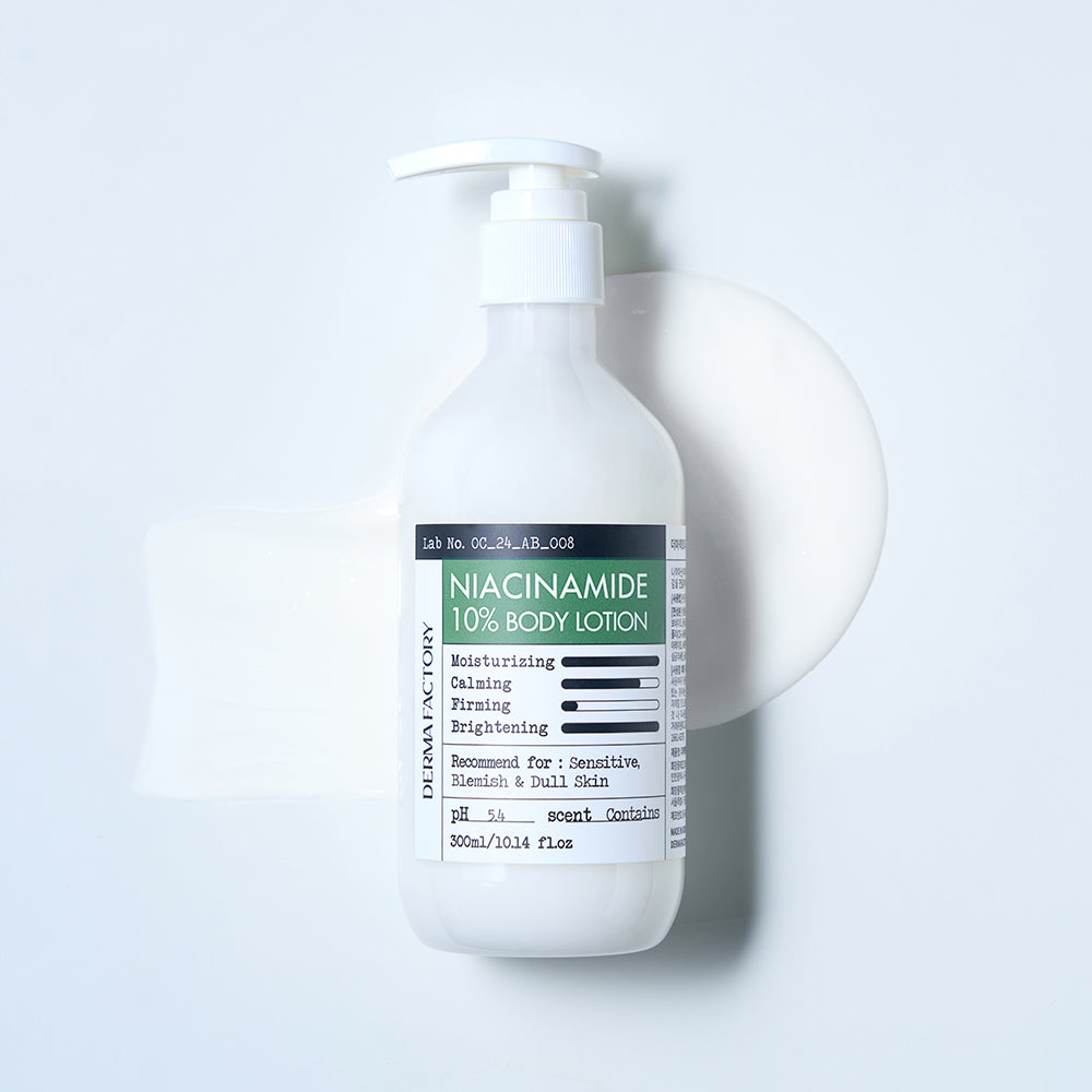 Derma Factory Niacinamide 10% Body Lotion 300ml