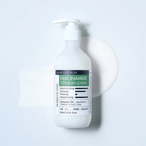 Derma Factory Niacinamide 10% Body Lotion 300ml