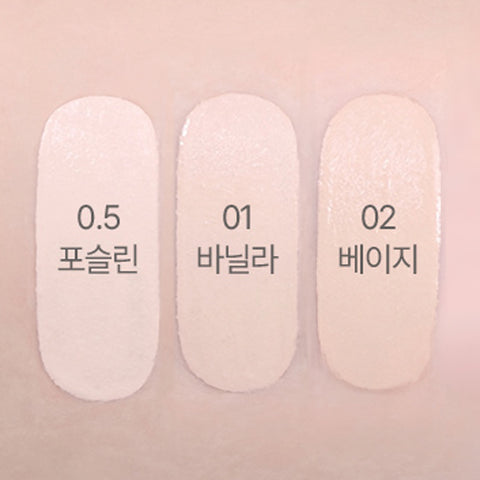 Luna Long-Lasting Full Cover Big Concealer 40g + Pore-Fit Finger Puff 3P