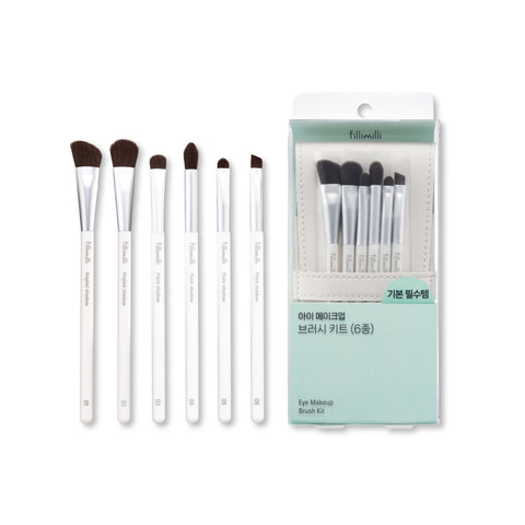 Fillimilli Eye Makeup Brush 6-Piece Kit