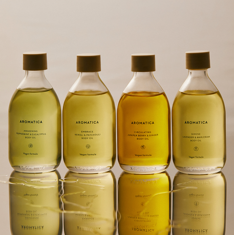 Aromatica Mellowness Body Oil (Magnolia & Sandalwood) 100ml