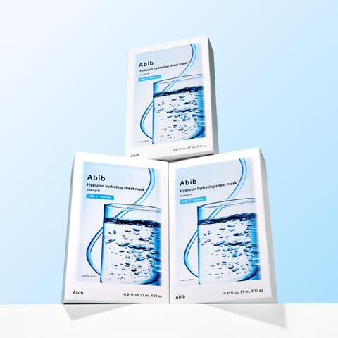 Abib Essential Fit Sheet Mask Hyaluron Moisture (10 sheets x 3)