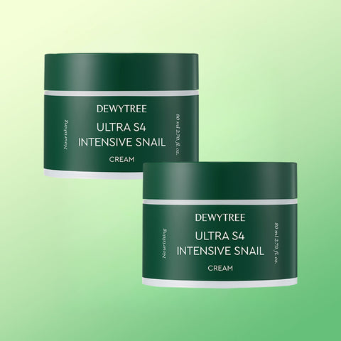 Dewytree Ultra S4 Intensive Snail Cream 80ml (2 Pack)