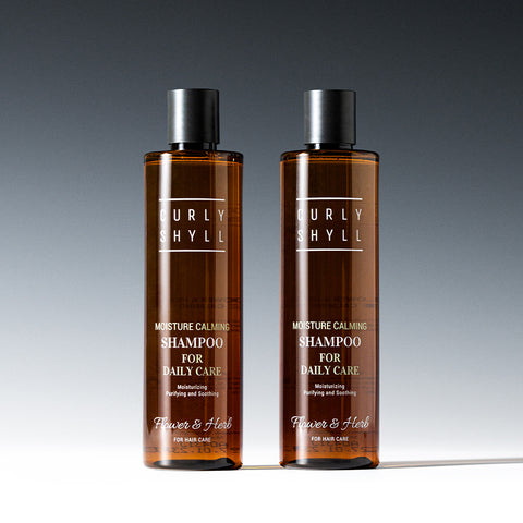 Curlyshyll Moisture Calming Shampoo Duo Set (330ml x 2)