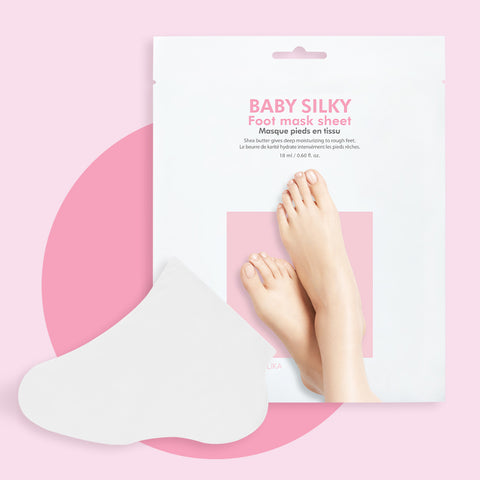 Holika Holika Baby Silky Foot Mask Sheet (2 Sheets)
