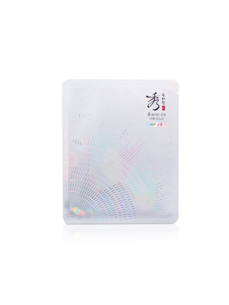 Sooryehan White Ginseng Whitening Mask 33ml (1 sheet)