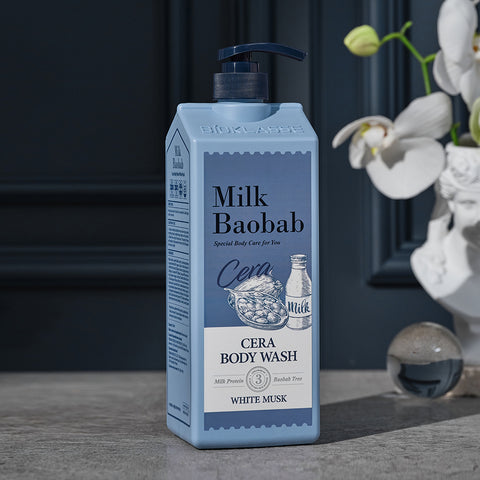 Milk Baobab White Musk Body Wash 1.2L + Lotion 200ml x2 + 70ml