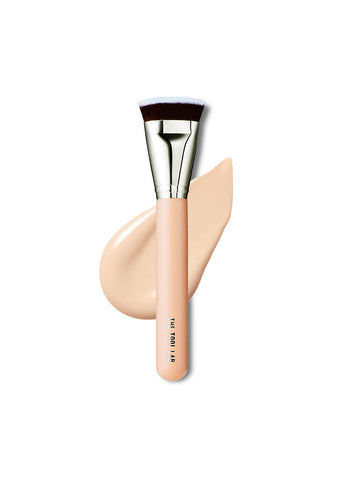 The Tool Lab 101 Multitasker Foundation Brush (Clear Pouch Included)