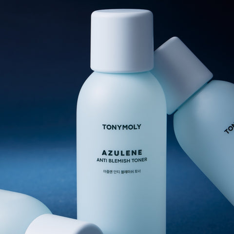 TONYMOLY Azulene Anti-Blemish 2-Piece Set (Skin 200ml+20ml Lotion 200ml+20ml)