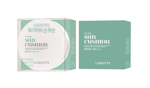 Labiotte Cica UV Veil Sun Cushion 15g + Refill 15g
