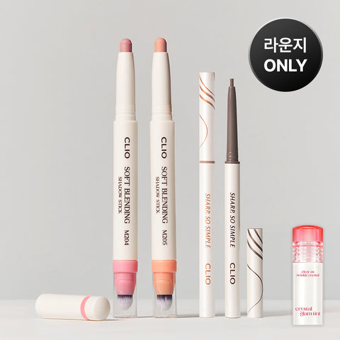 Clio SharpSo Simple Pencil Liner + Soft Blending Shadow Stick