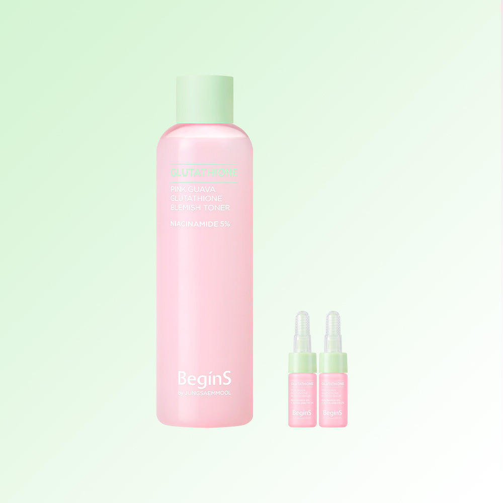 BeginS By JUNG SAEM MOOL Pink Guava Glutathione Trace Toner 300ml