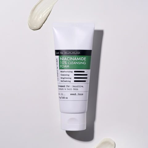 Derma Factory Niacinamide 10% Cleansing Foam 100g
