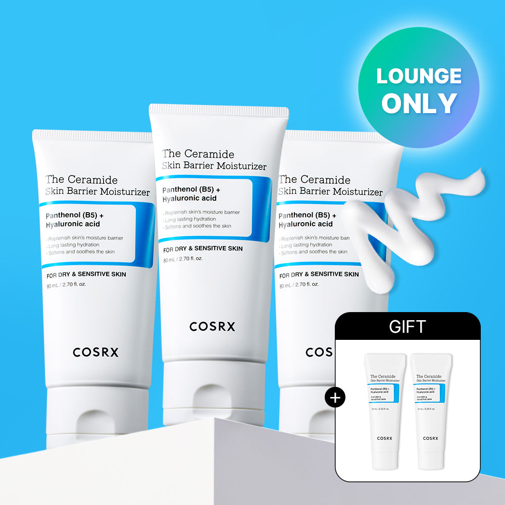 COSRX Ceramide Moisturizer Barrier Lotion Set (80ml x3) + (10ml x2)