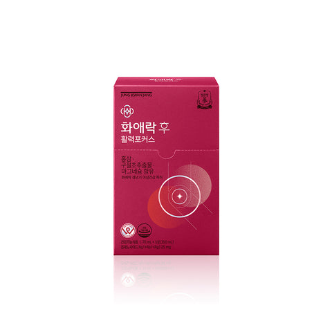 JungKwanJang Hwaerak Hu Vitality Focus 70ml x 30 Pouches