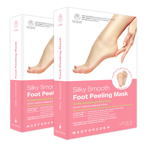 Madforcos Silky Smooth Foot Peeling Mask Pack (8 Sheets)