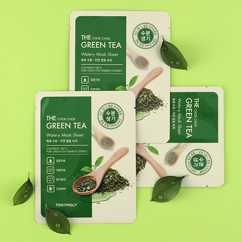 TONYMOLY The Chok Chok Green Tea Moisture Mask Sheet 20P