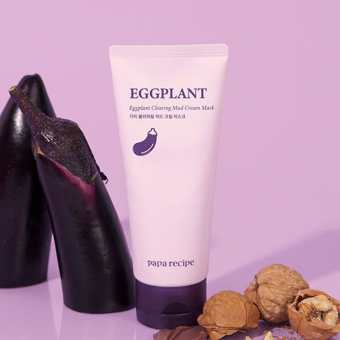 Papa Recipe Eggplant Clearing Mud Cream Mask 100ml (Wash-Off Pack)