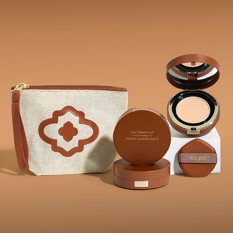 AGE20'S Velvet Lasting Pact 14g (Compact + Refill)