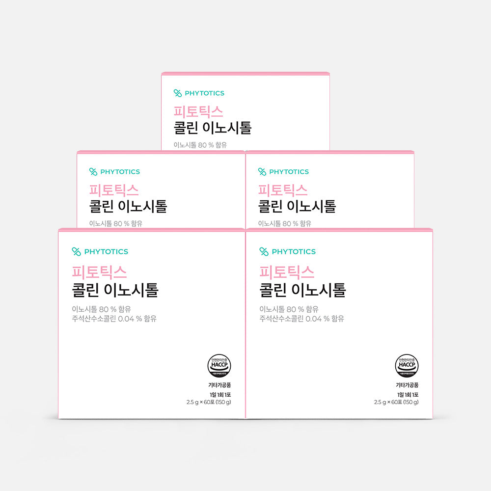 Phytotics Choline Inositol 2.5g x 60 Sachets (5 Pack)