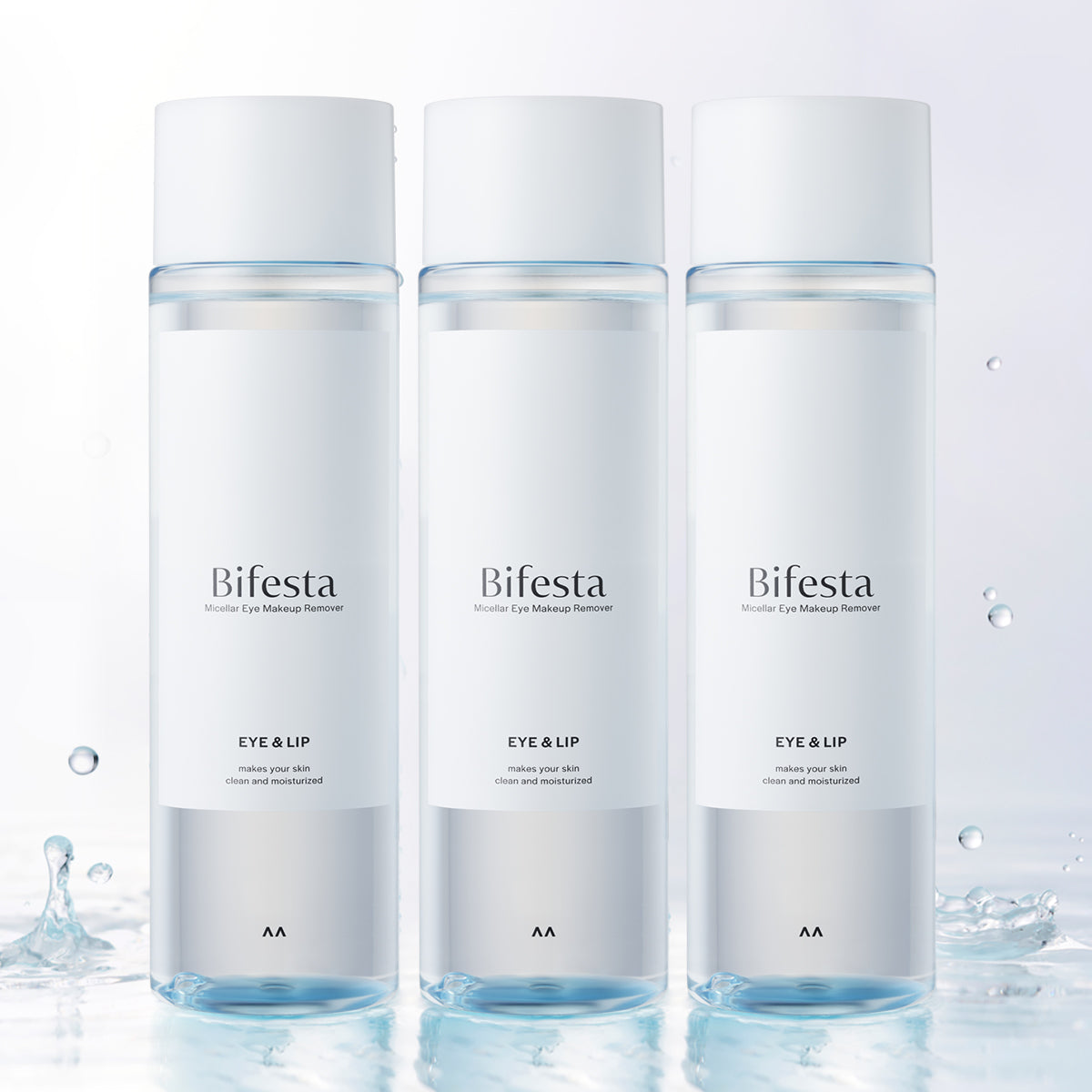 Bifesta Lip & Eye Waterproof Makeup Remover 195ml (3 Pack)