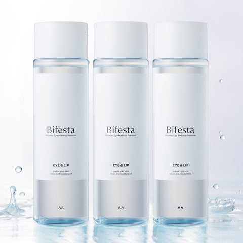 Bifesta Lip & Eye Waterproof Makeup Remover 195ml (3 Pack)
