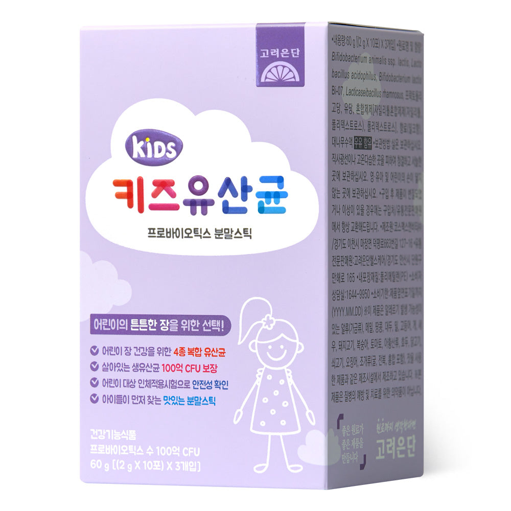 Koreaeundan Kids Probiotic Powder Sticks (30 Sachets)