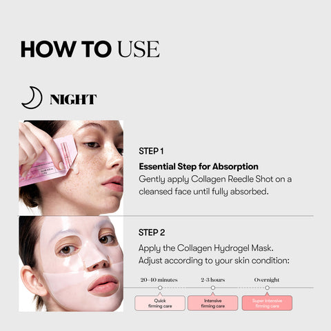 VT Collagen Reedle Shot 100 2 Step Hydrogel Mask