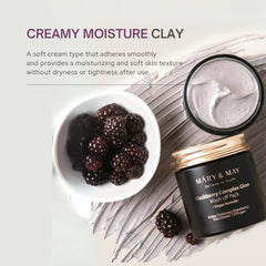 Soonsu Beauty Vegan Blackbeery Complex Glow Wash off Pack front view
