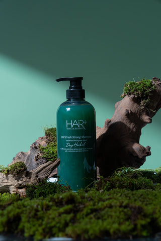 HairPlus Offresh Deep Herbal Anti-Hair-Loss Strong Oily Scalp Dandruff Shampoo 700ml
