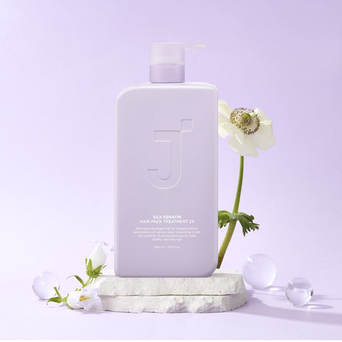 Jsoop Silk Keratin 2X Hair Pack 500ml (Floral Scent)