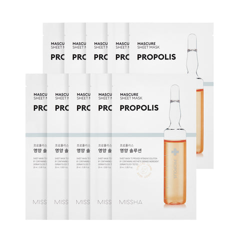 MISSHA Masqueur Nutrition Solution Sheet Mask (Propolis) 10P
