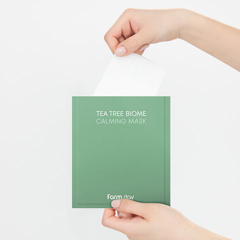 Farmstay Tea Tree Biome Calming Mask 25ml - 10 Sheets (3 Pack)