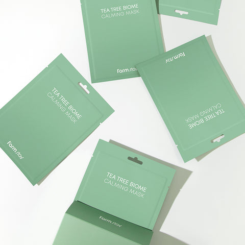 Farmstay Tea Tree Biome Calming Mask 25ml - 10 Sheets (3 Pack)