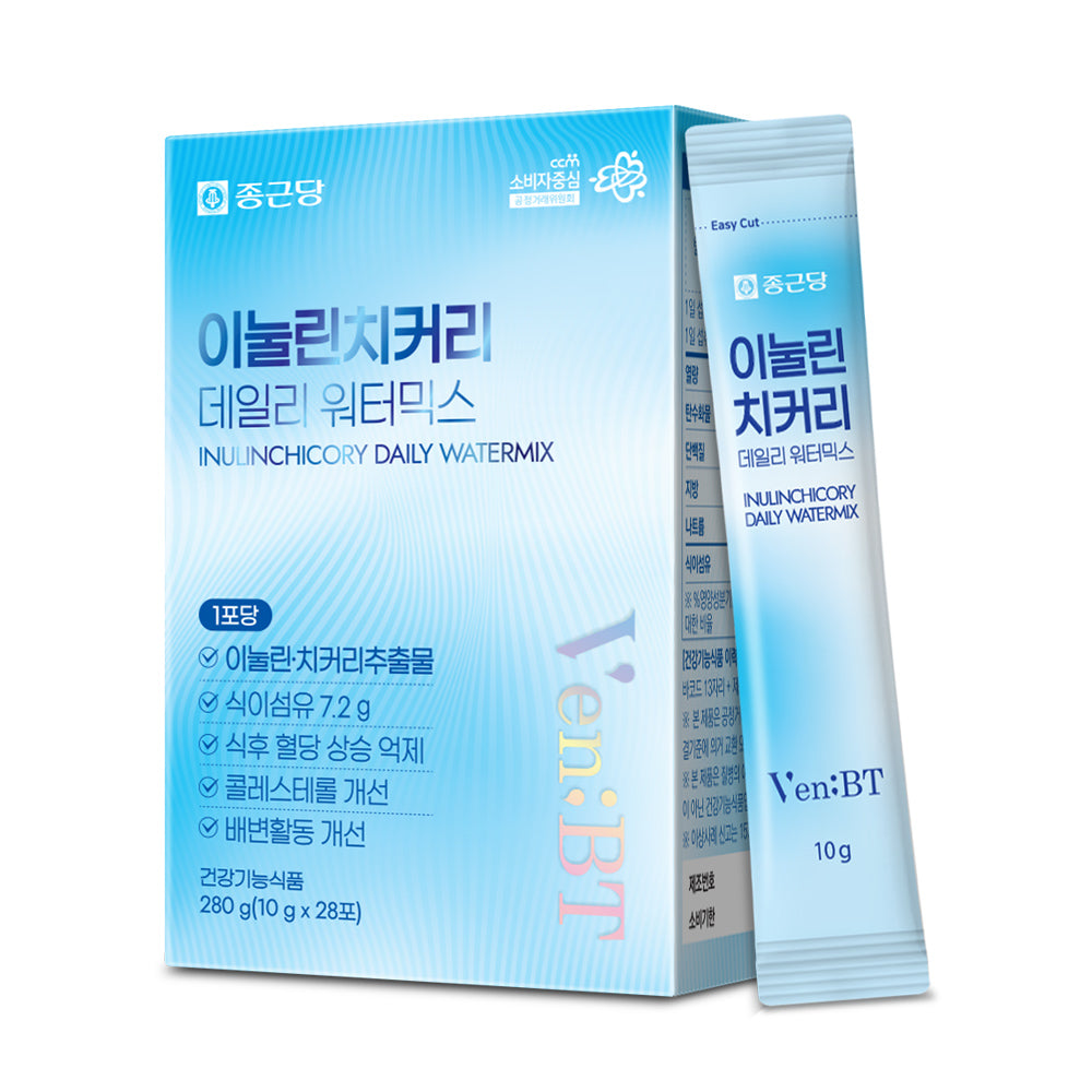 Chongkundang Inulin & Chicory Daily Water Mix 28Sachets (1 Month)