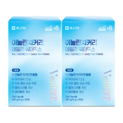 Chongkundang VenBT Inulin Chicory Daily Water Mix 28 Sachets (2 Pack) (2 Months)