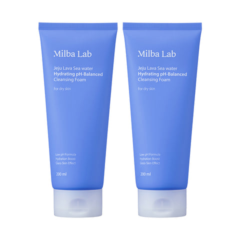 Milk Baobab Milba Lab Jeju Lava Seawater Moisturizing Mildly Acidic Cleansing Foam 200ml