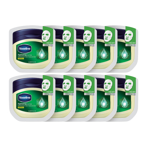 Vaseline Sheet Mask Moisture 23ml (10 Pack)