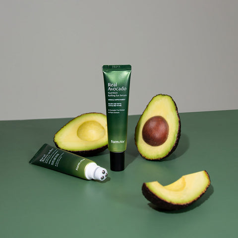 Farmstay Real Avocado Nutrition Rolling Eye Serum 25ml
