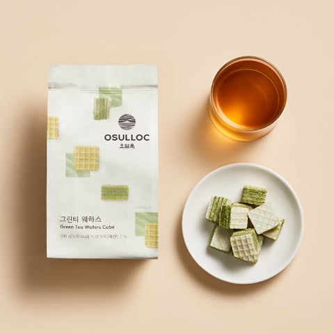 OSULLOC Green Tea Wafers (3 Pack)