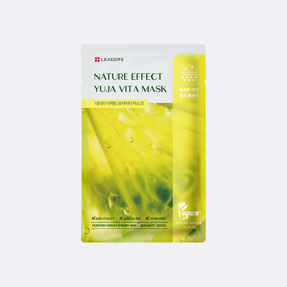 Leaders Nature Effect Yuzu Vita Mask 21 ml (10 sheets)